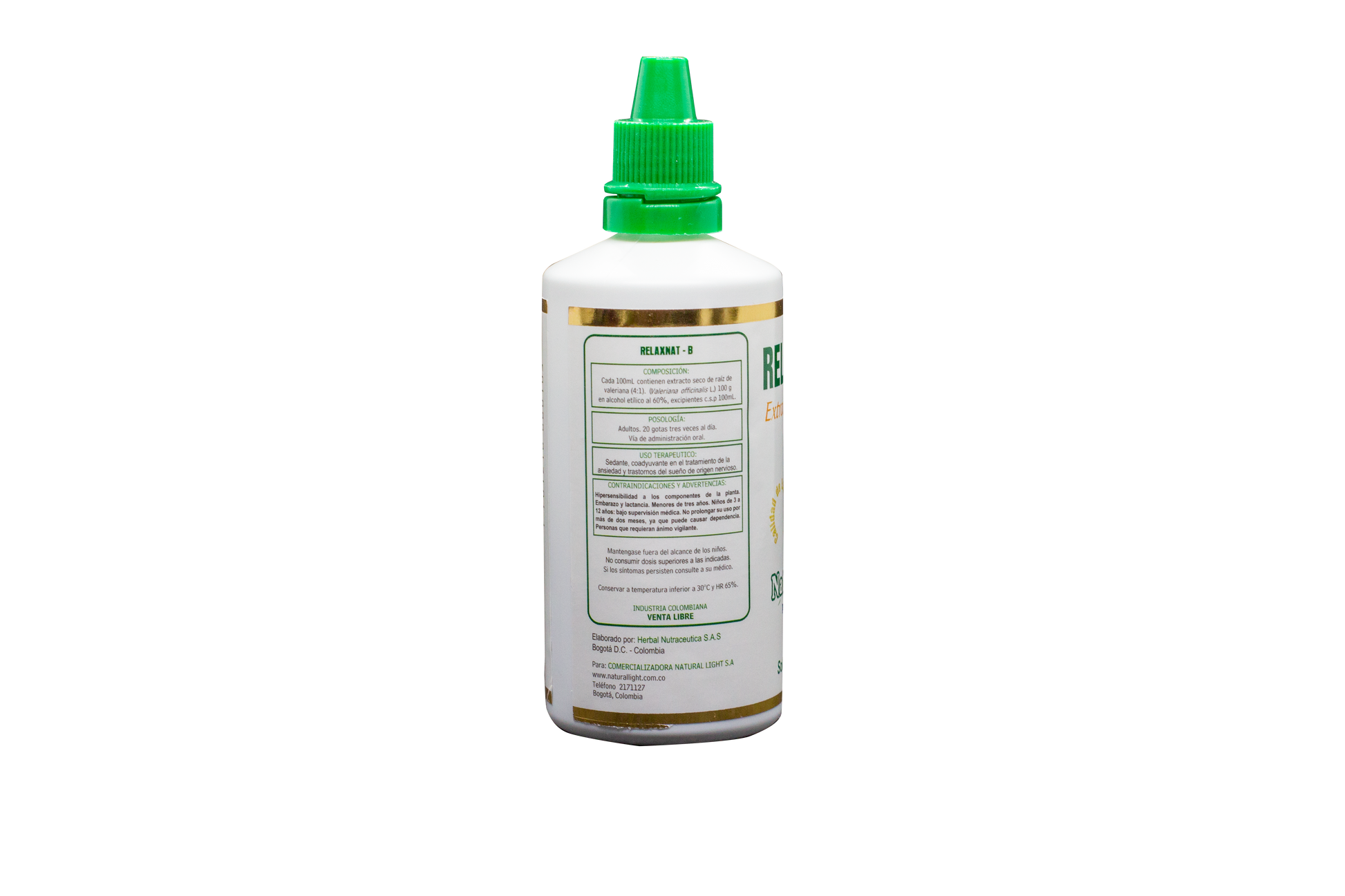 Valeriana Relaxnat 60 ml – Natural Light | Plazet