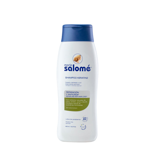 Shampoo Sin Sal Keratine2 400 ml – María Salomé | Plazet