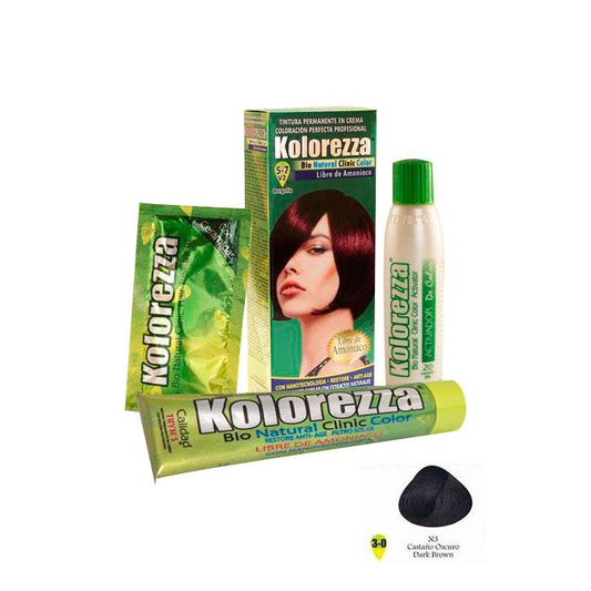 Tinte 3-0 Castaño Oscuro – Kolorezza | Plazet