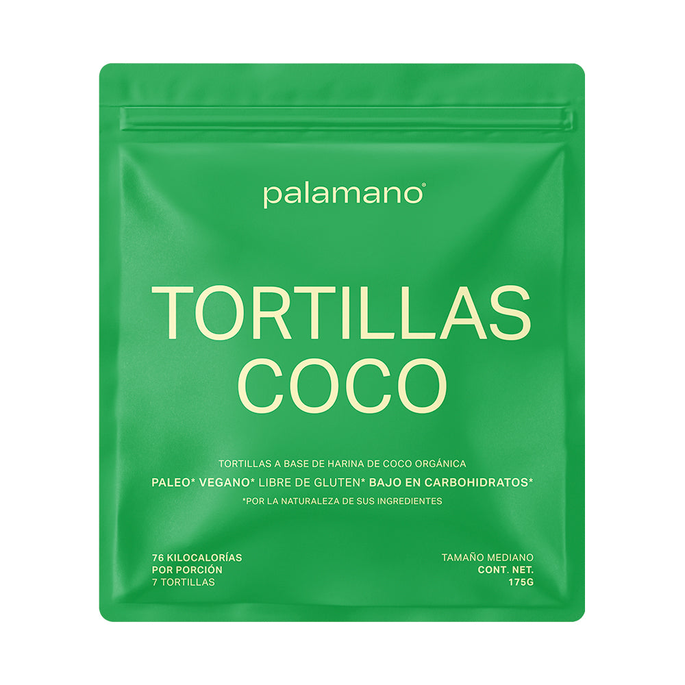 TORTILLA COCO X 175 GR - 7 UND - PALAMANO