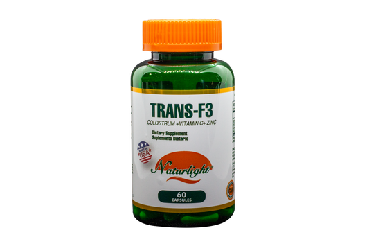 Trans-F3 Factor de Transferencia 60 Cápsulas – Natural Light | Plazet