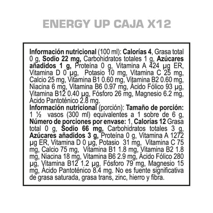 Energy Up 25 Sobres x 6 g | Plazet