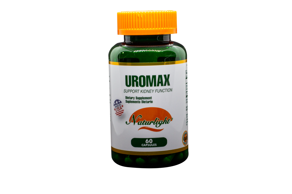 Uromax Support Kidney Function 60 Cápsulas – Natural Light | Plazet