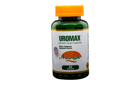 Uromax Support Kidney Function 60 Cápsulas – Natural Light | Plazet