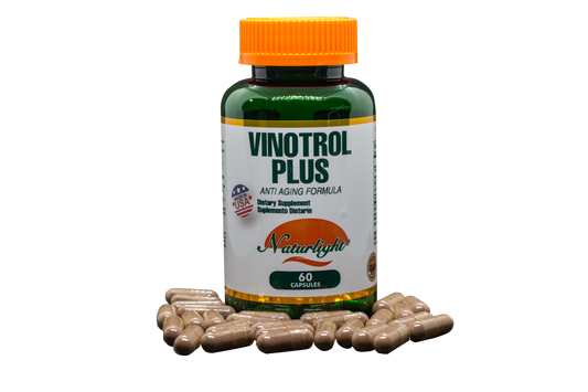 Vinotrol Plus 60 Cápsulas – Natural Light | Plazet