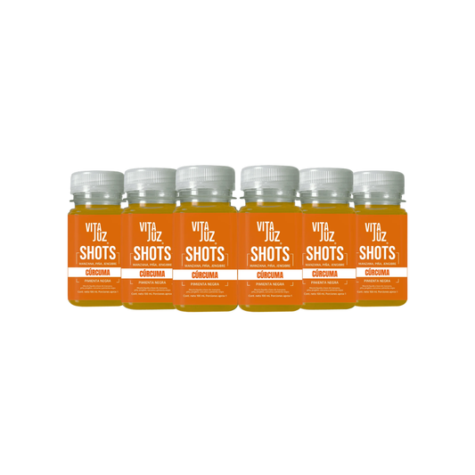 Six Pack Shots de Cúrcuma 100 ml – Vita Juz | Plazet