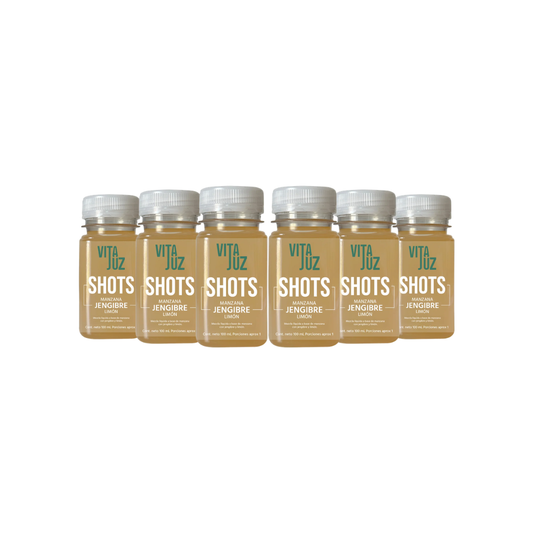 Six Pack Shots de Jengibre 100 ml – Vita Juz | Plazet