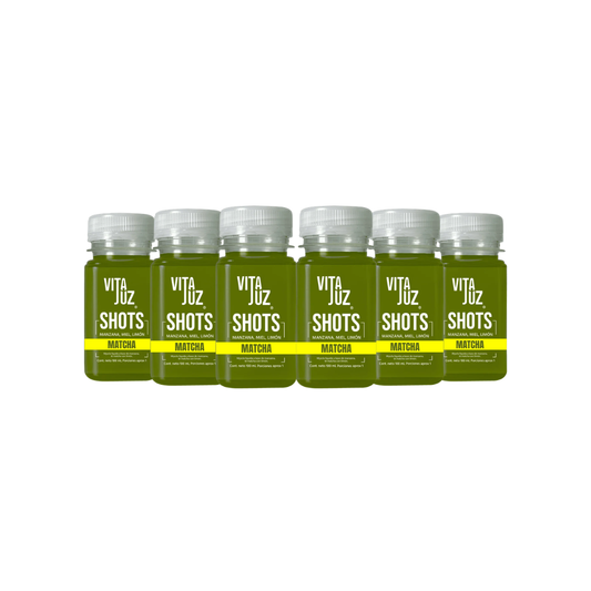 Six Pack Shots de Matcha 100 ml – Vita Juz | Plazet