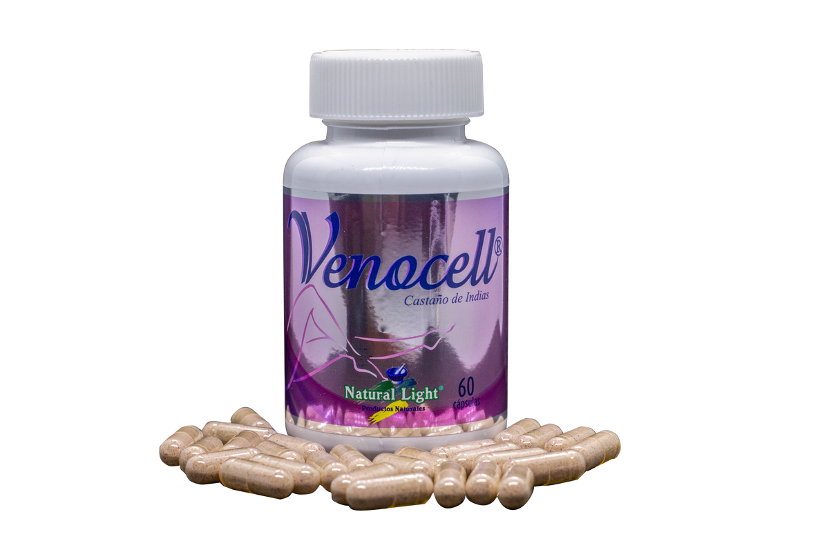 Venocell 60 Cápsulas – Natural Light | Plazet