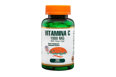VITAMINA C 1000mg W/RH 100ea
