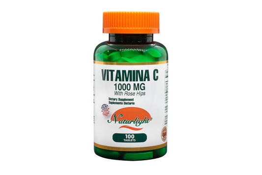 VITAMINA C 1000mg W/RH 100ea