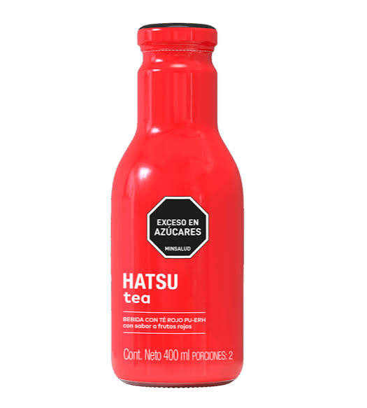Té Rojo 400 ml Vidrio – Hatsu | Plazet