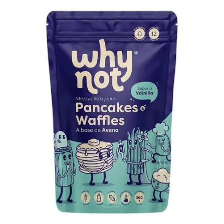 Pancakes & Wafles Avena Vainilla 300 g – Paranice | Plazet