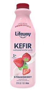 Kéfir Low Fat Strawberry 944 ml – Lifeway