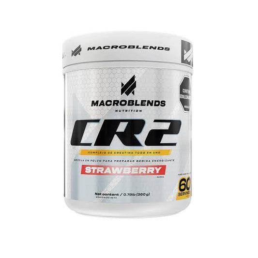 CR2 Creatina Strawberry 360 g – Macroblends | Plazet