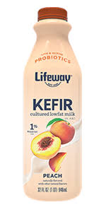 Kéfir Low Fat Peach 944 ml – Lifeway