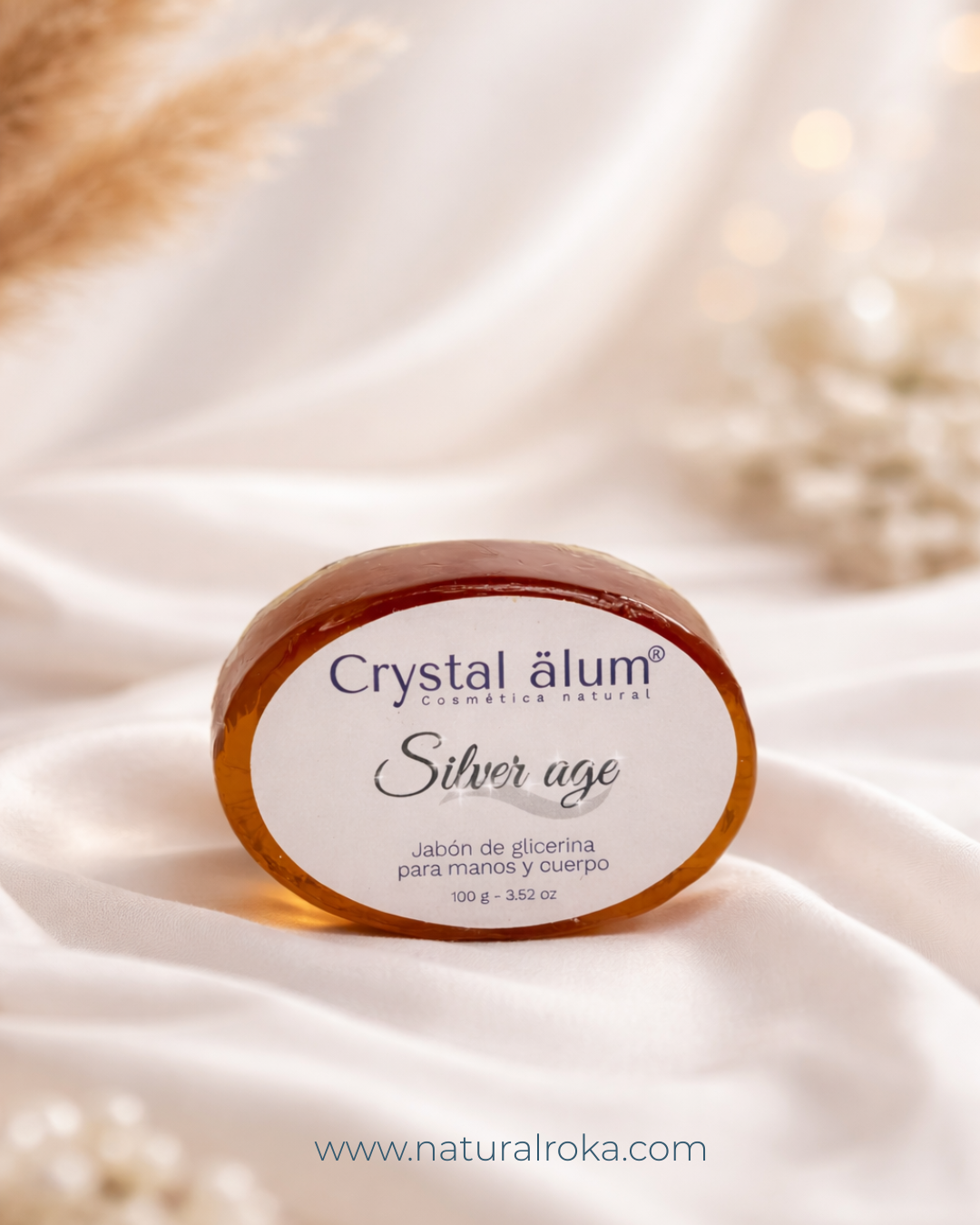 Jabón Silver Age 100 g – Natural Roka