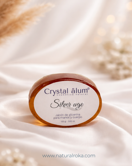Jabón Silver Age 100 g – Natural Roka