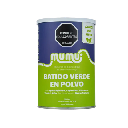 BATIDO VERDE EN POLVO X 500 GR - MUMU