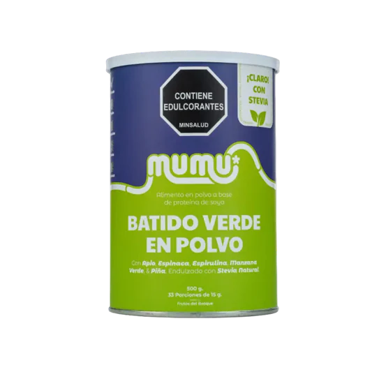 BATIDO VERDE EN POLVO X 500 GR - MUMU