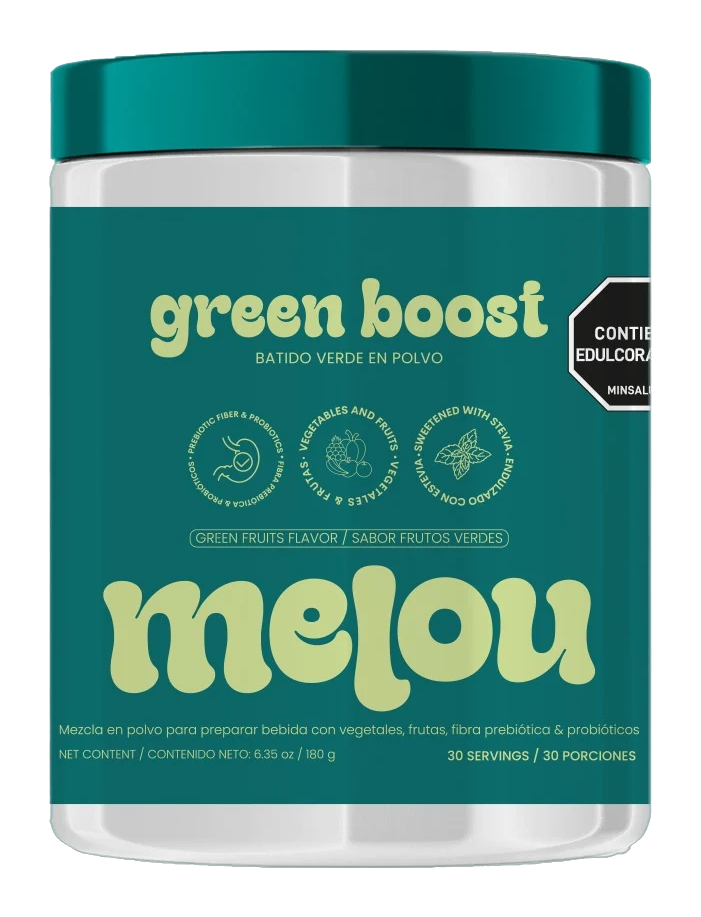 Green Boost batido verde Melou