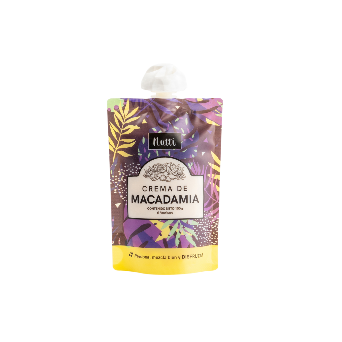 Crema de Macadamia Flexible 100 g – Nutti