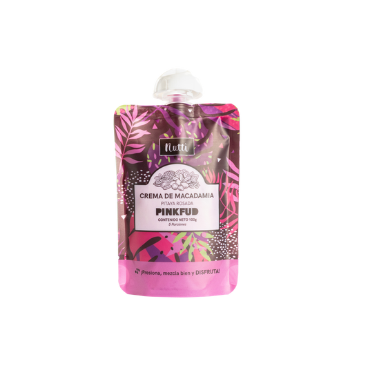 Crema de Macadamia Pinkfud Flexible 100 g – Nutti
