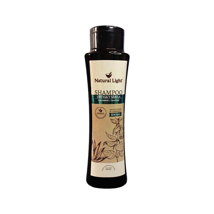 Shampoo Ortiga y Sábila – Natural Light | Plazet