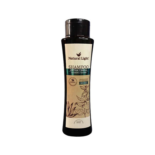 Shampoo Ortiga y Sábila – Natural Light | Plazet
