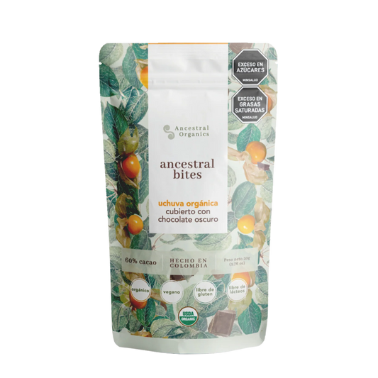 Bites de Uchuva Orgánica 75 g – Ancestral Foods | Plazet