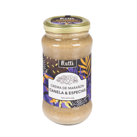 Crema de Marañón Canela & Especias 240 g – Nutti