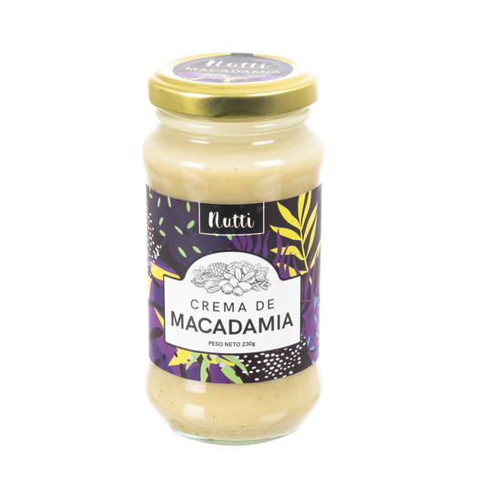 Crema de Macadamia 230 g – Nutti