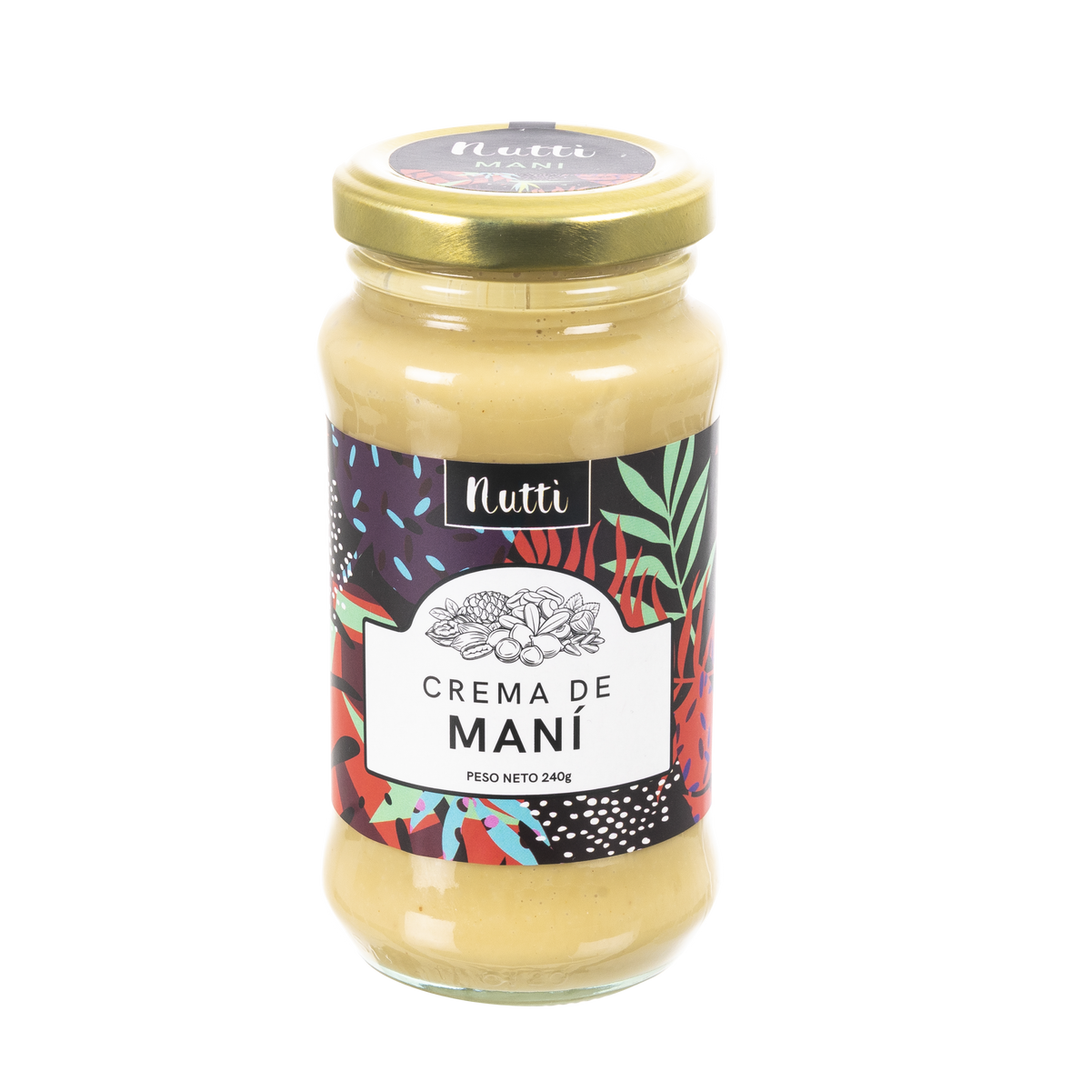 Crema de Maní 240 g – Nutti