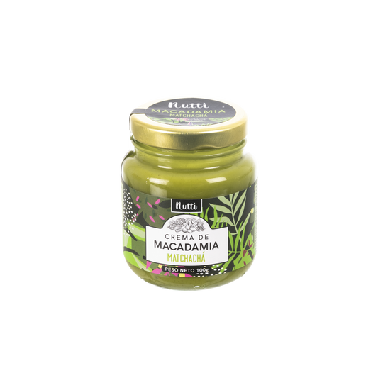 Crema de Macadamia Matchacha 100 g – Nutti