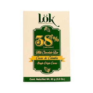 BARRA 85 G 38% CHOCOLATE LOK