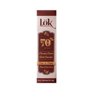 CHOCOLATE 35 G AL 70% LOK
