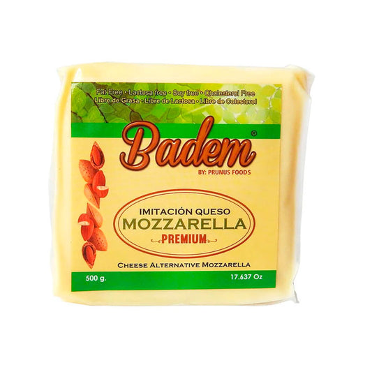 Queso de Almendra Mozzarella Tajado 500 g – Badem | Plazet