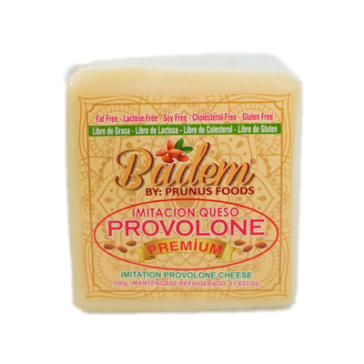 Queso de Almendra Provolone Bloque 500 g – Badem | Plazet