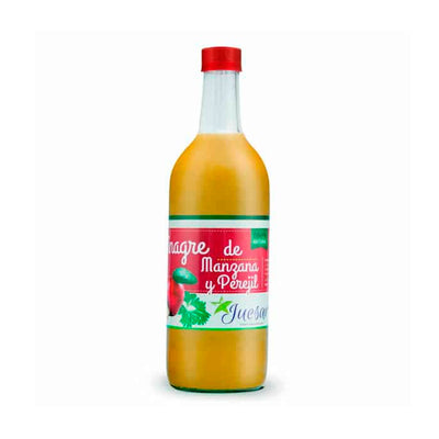 VINAGRE DE MANZANA Y PEREJIL 750 ML VIDRIO JUESAR