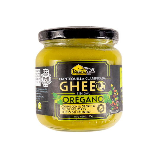 Ghee Mantequilla Clarificada con Orégano 175 g – Karavansay | Plazet